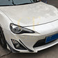 Carbon Fibre Front Canards for Toyota GT86 12-20-Carbon Factory