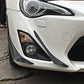 Carbon Fibre Front Canards for Toyota GT86 12-20-Carbon Factory