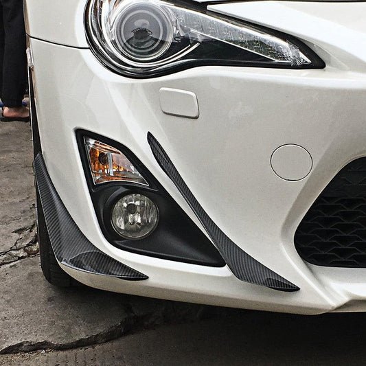 Carbon Fibre Front Canards for Toyota GT86 12-20-Carbon Factory