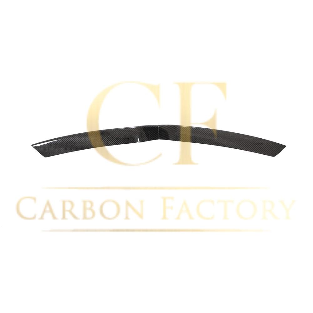 Carbon Fibre Front Centre Grille Trim Cover for Tesla Model X 16-Present-Carbon Factory