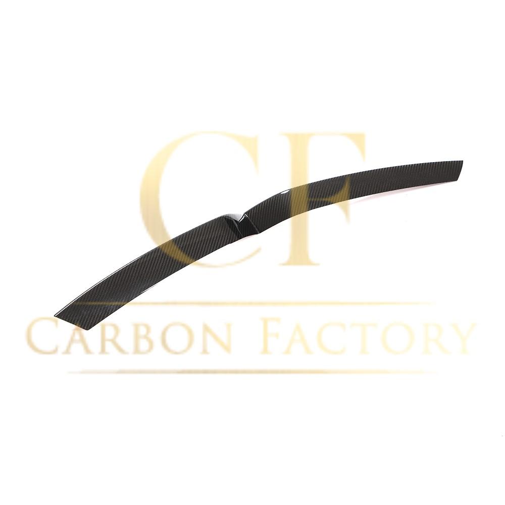 Carbon Fibre Front Centre Grille Trim Cover for Tesla Model X 16-Present-Carbon Factory
