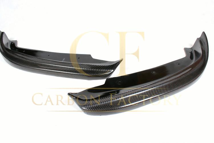 Carbon Fibre Front Extensions for BMW F30 3 Series Non M Sport 12-19-Carbon Factory
