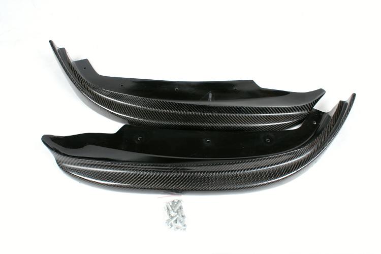 Carbon Fibre Front Extensions for BMW F30 3 Series Non M Sport 12-19-Carbon Factory