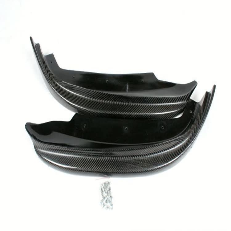 Carbon Fibre Front Extensions for BMW F30 3 Series Non M Sport 12-19 - Carbon Factory