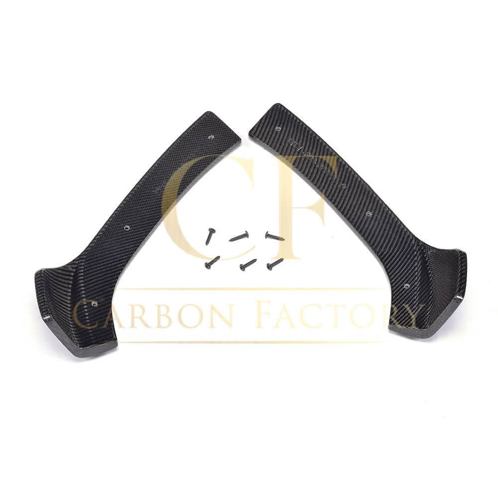 Carbon Fibre Front Extensions for BMW F30 F31 3 Series M Sport 12-19 - Carbon Factory
