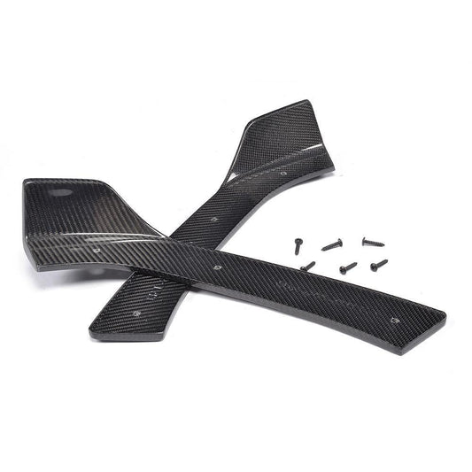 Carbon Fibre Front Extensions for BMW F30 F31 3 Series M Sport 12-19-Carbon Factory