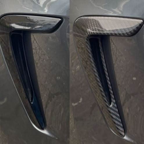 Carbon Fibre Front Fender Side Trims for BMW 4 Series F32 F33 F36 - Carbon Factory