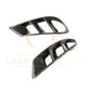 Carbon Fibre Front Fog Light Trims for Mercedes C218 CLS 15-18-Carbon Factory