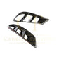 Carbon Fibre Front Fog Light Trims for Mercedes C218 CLS 15-18-Carbon Factory