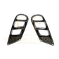 Carbon Fibre Front Fog Light Trims for Mercedes C218 CLS 15-18-Carbon Factory