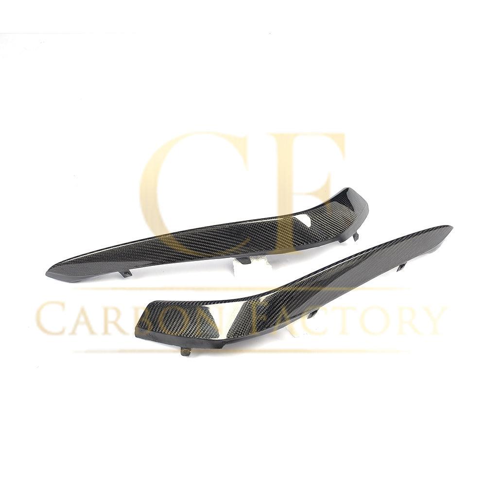 Carbon Fibre Front Fog Trims (2 Pieces) for Mercedes W205 C63 15-18-Carbon Factory