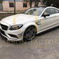 Carbon Fibre Front Fog Trims (2 Pieces) for Mercedes W205 C63 15-18-Carbon Factory