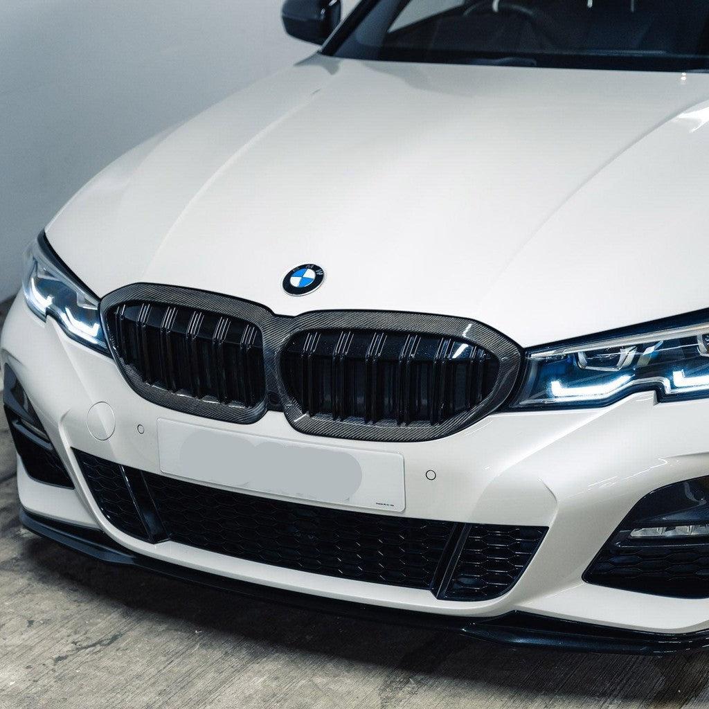 Carbon Fibre Front Grille for BMW G20 G28 3 Series Pre-LCI 19-22-Carbon Factory