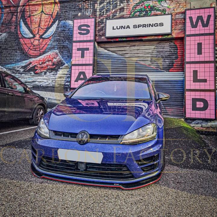 Carbon Fibre Front Grille for VW Golf MK7 GTI & R 14-17-Carbon Factory
