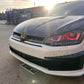 Carbon Fibre Front Grille for VW Golf MK7 GTI & R 14-17-Carbon Factory