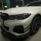 Carbon Fibre Front Headlight Trims for BMW G20 G21 3 Series M Sport 19-25 - Carbon Factory