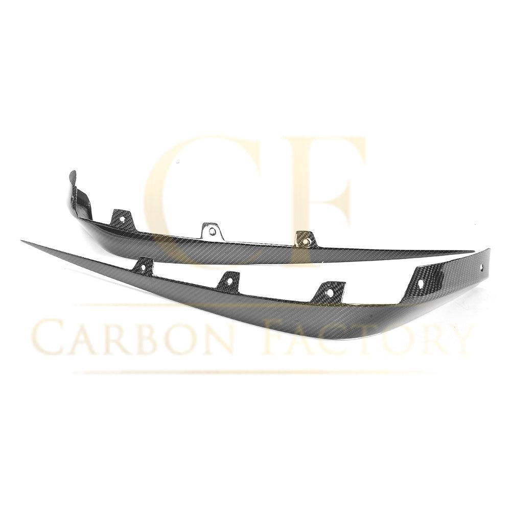 Carbon Fibre Front Side Grille Trim for Mercedes C218 CLS 15-18-Carbon Factory