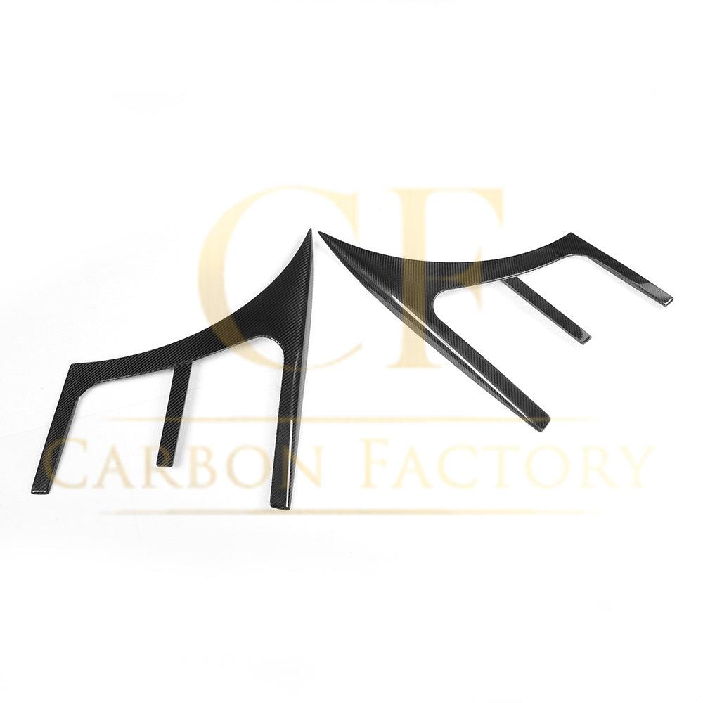 Carbon Fibre Front Side Trims for Mercedes W213 E Class Saloon 17-18-Carbon Factory