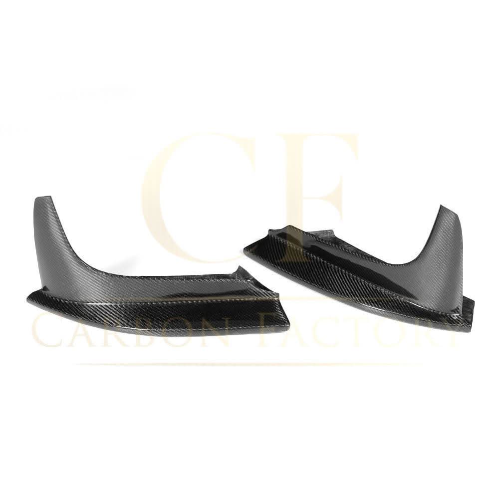Carbon Fibre Front Splitter Cover for BMW E82 Coupe 1M 07-13 - Carbon Factory