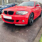 Carbon Fibre Front Splitter Covers for BMW E87 1 Series M Sport 04-13-Carbon Factory