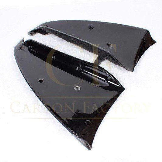 Carbon Fibre Front Splitter Covers for BMW E87 1 Series M Sport 04-13-Carbon Factory