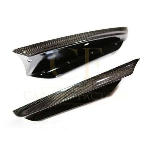 Carbon Fibre Front Splitter Covers for BMW E87 1 Series M Sport 04-13 - Carbon Factory