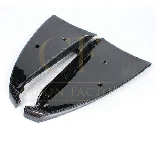 Carbon Fibre Front Splitter Covers for BMW E87 1 Series M Sport 04-13-Carbon Factory