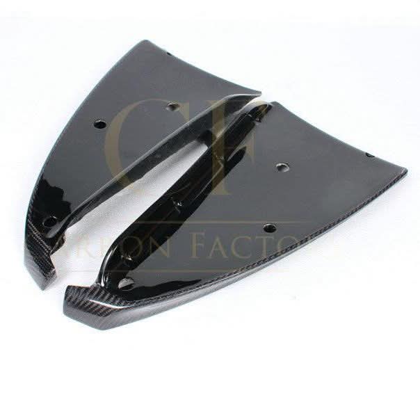 Carbon Fibre Front Splitter Covers for BMW E87 1 Series M Sport 04-13 - Carbon Factory