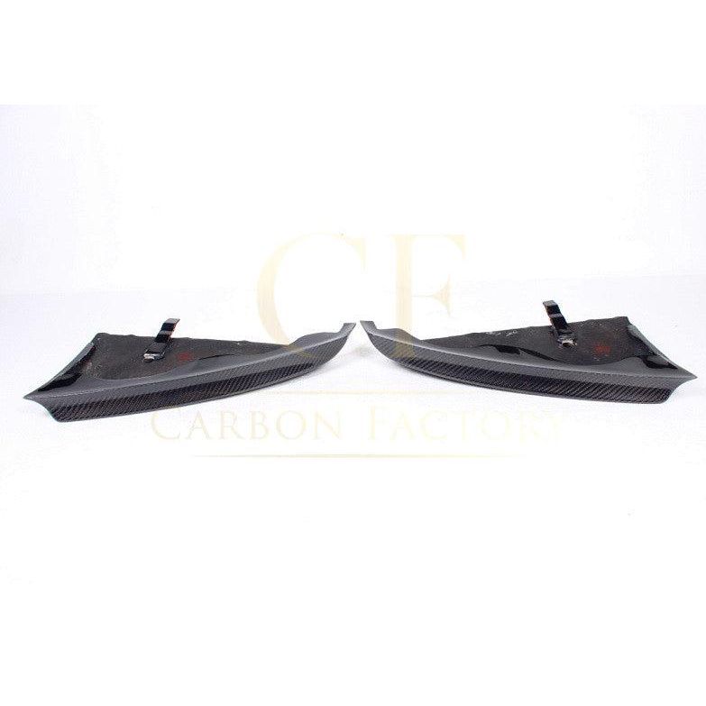 Carbon Fibre Front Splitter Covers for BMW E87 1 Series M Sport 04-13-Carbon Factory