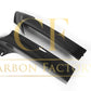 Carbon Fibre Front Splitter Covers for BMW F22 2 Series M Sport 14-21-Carbon Factory