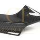 Carbon Fibre Front Splitter Covers for BMW F22 2 Series M Sport 14-21-Carbon Factory