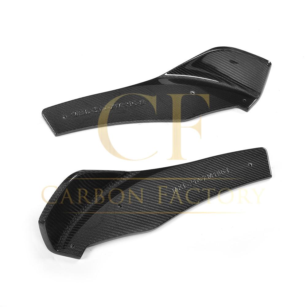 Carbon Fibre Front Splitter Extensions for BMW F80 M3 F82 F83 M4 14-20-Carbon Factory