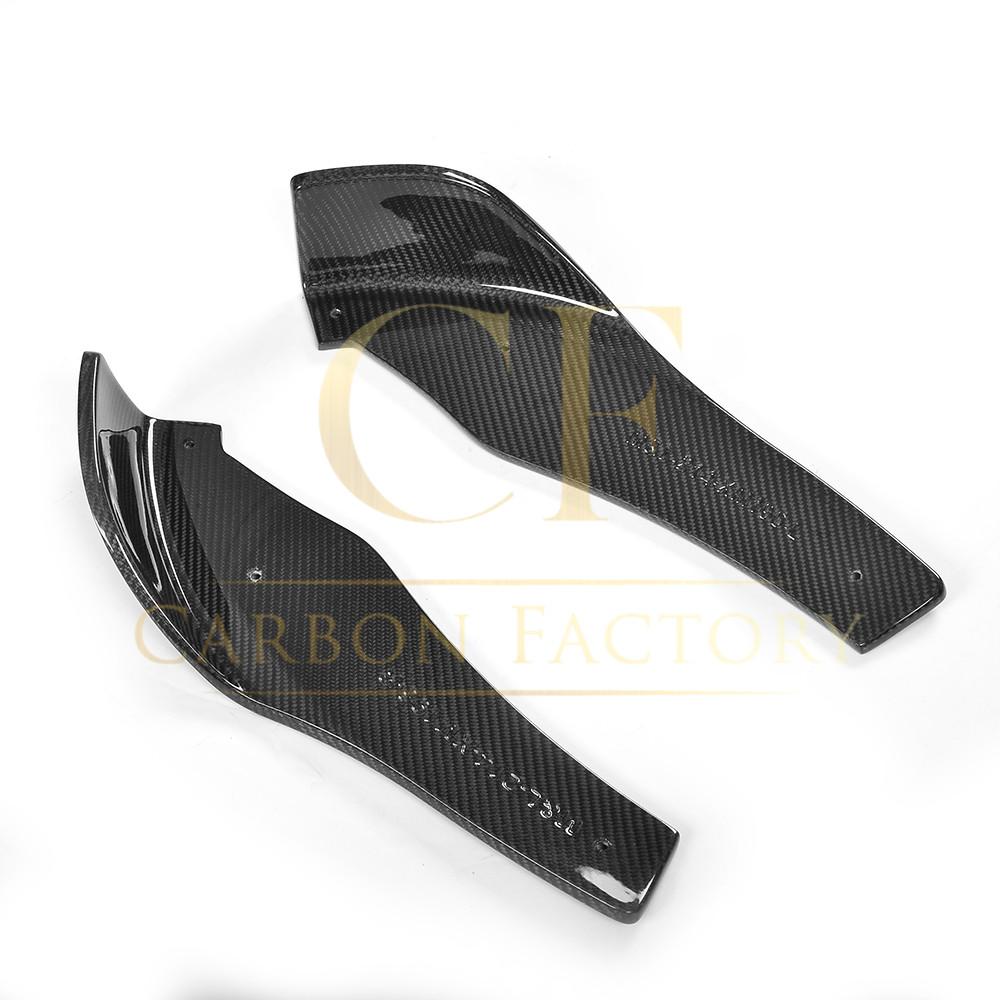 Carbon Fibre Front Splitter Extensions for BMW F80 M3 F82 F83 M4 14-20-Carbon Factory