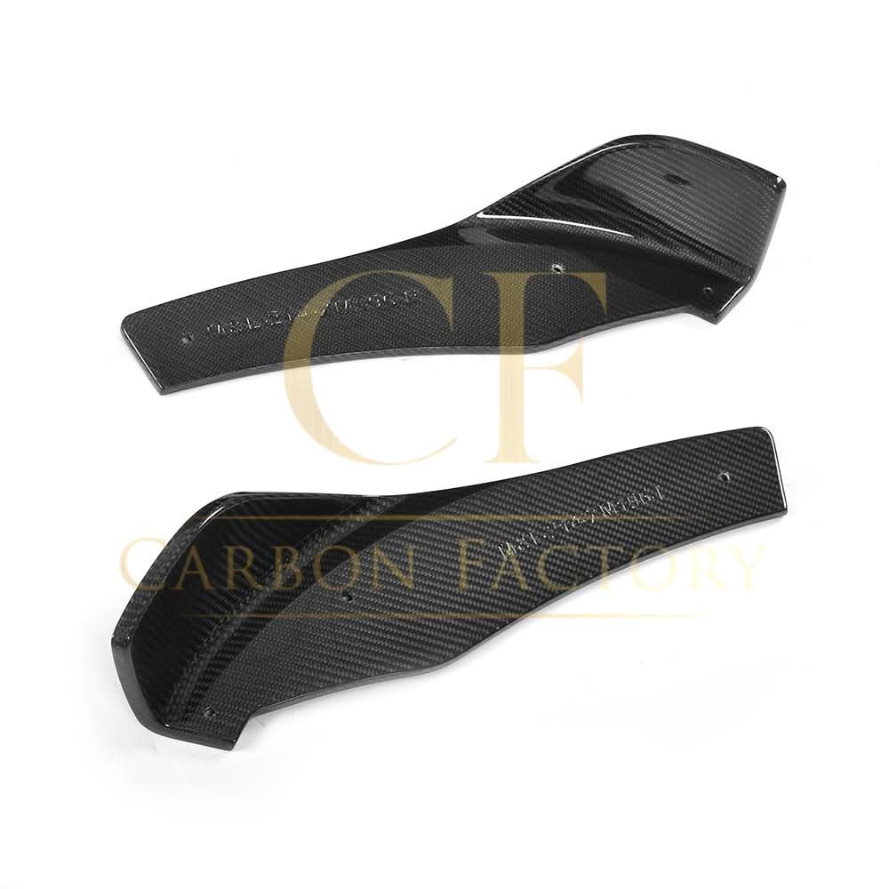 Carbon Fibre Front Splitter Extensions for BMW F80 M3 F82 F83 M4 14-20 - Carbon Factory