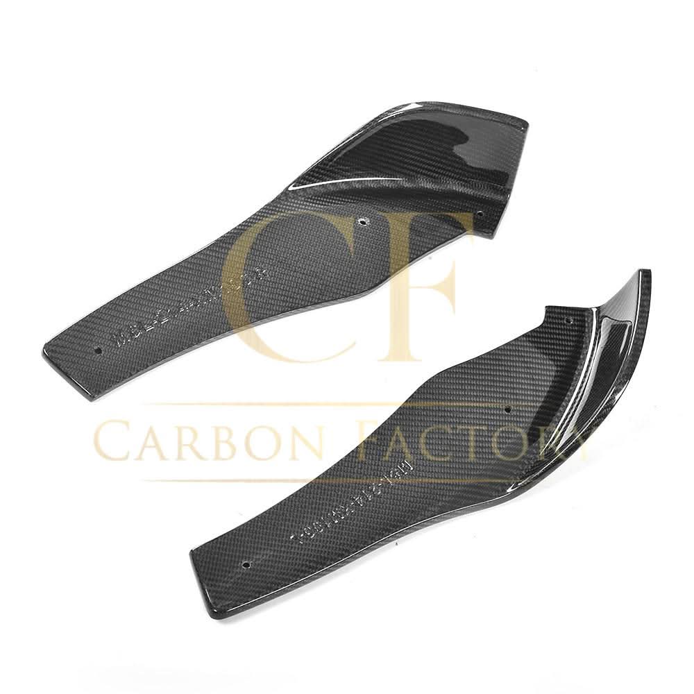 Carbon Fibre Front Splitter Extensions for BMW F80 M3 F82 F83 M4 14-20 - Carbon Factory