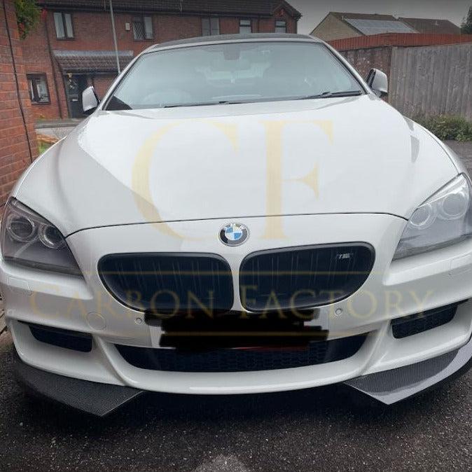 Carbon Fibre Front Splitter for BMW F06 F12 F13 6 Series Front Bumper Covers 11-18-Carbon Factory