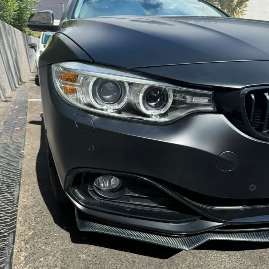 Carbon Fibre Front Splitter for BMW F32 F33 F36 4 Series Non M Sport 14-20 - Carbon Factory