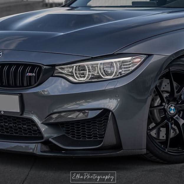Carbon Fibre Headlight Trim for BMW F32 F33 F36 4 Series F80 M3 F82 F83 M4 14-20 - Carbon Factory