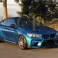 Carbon Fibre Headlight Trims for BMW F22 2 Series F87 M2 16-21-Carbon Factory