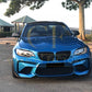Carbon Fibre Headlight Trims for BMW F22 2 Series F87 M2 16-21-Carbon Factory