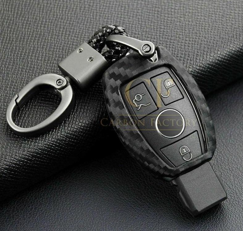 Carbon Fibre Key Cover for Mercedes Universal-Carbon Factory