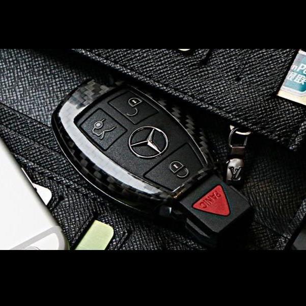 Carbon Fibre Key Cover for Mercedes Universal-Carbon Factory