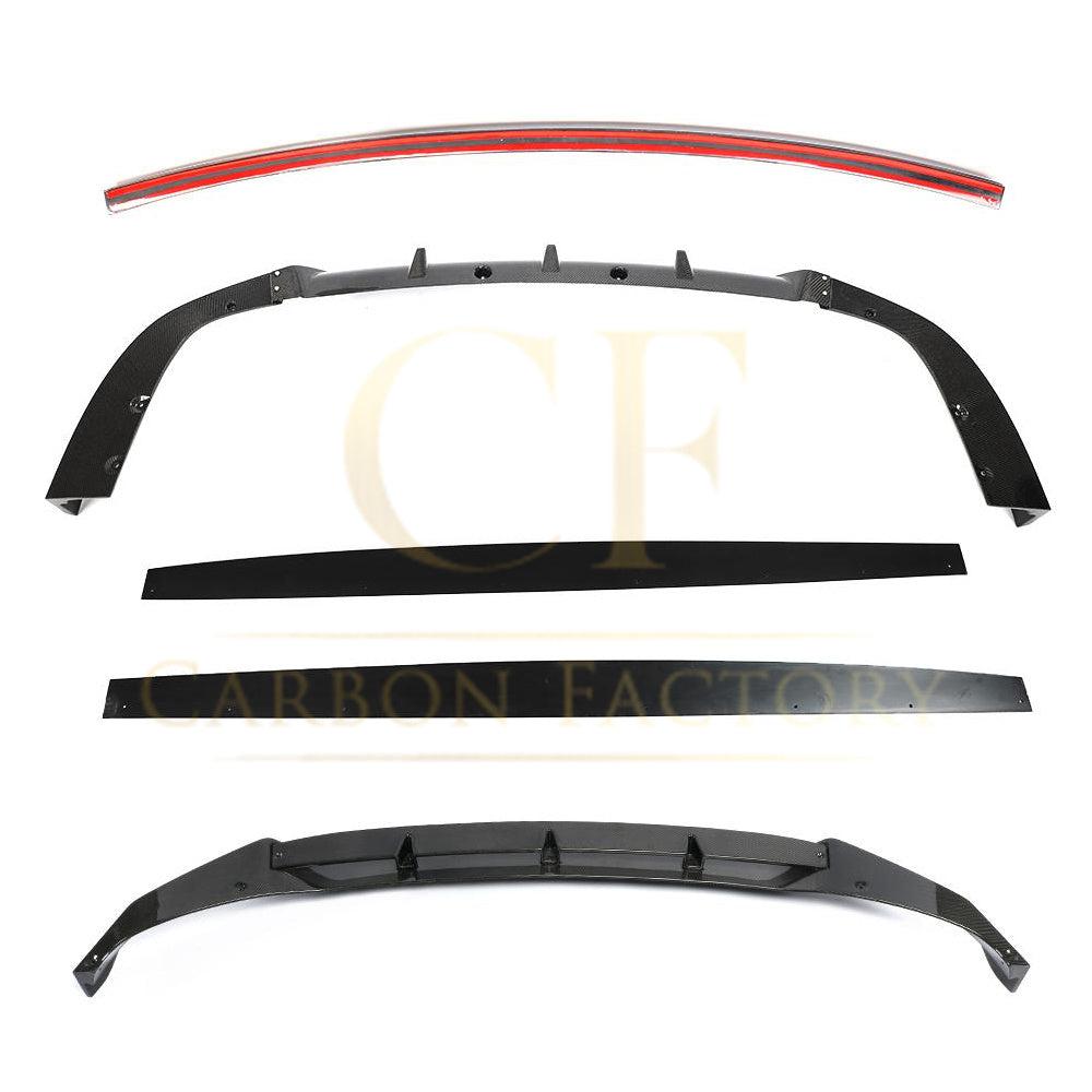 Carbon Fibre Kit Splitter Diffuser Side Skirt Spoiler for BMW G05 X5 18-22-Carbon Factory