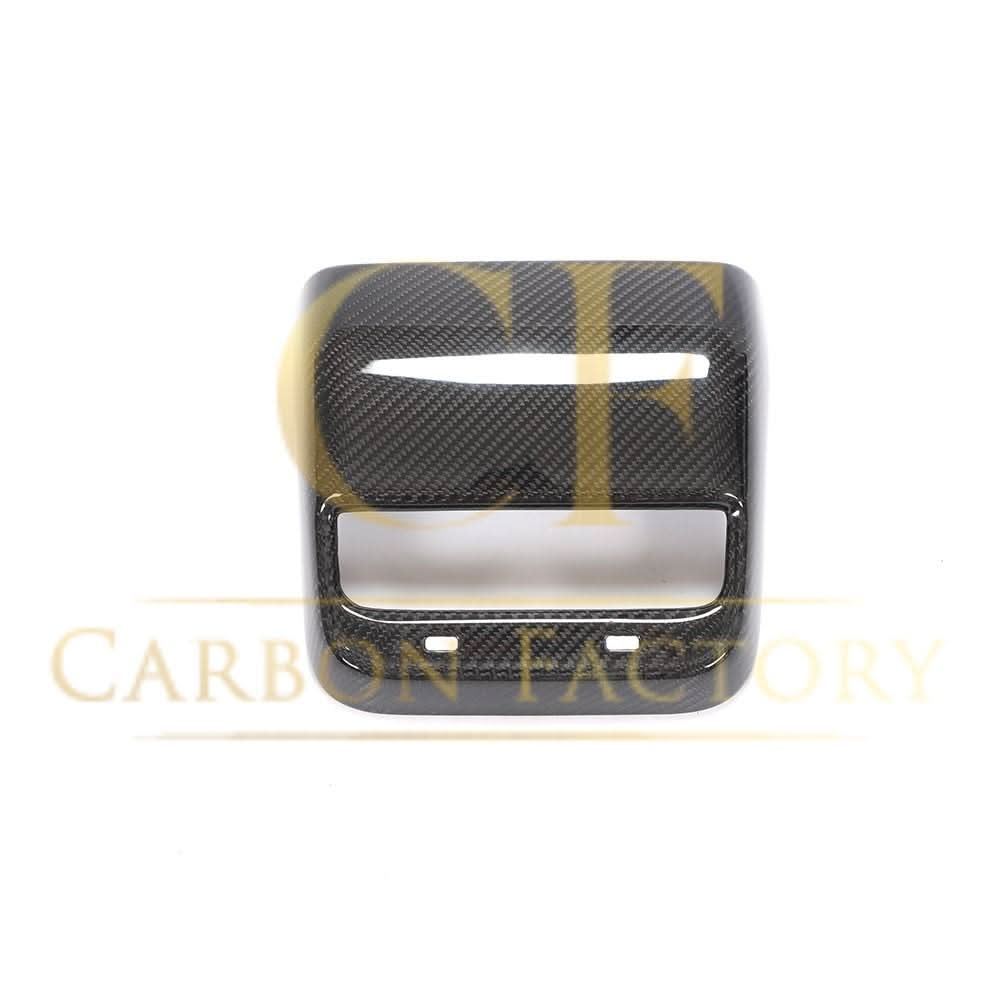 Carbon Fibre Rear Air Conditioning Trim Covers for Tesla Model 3 16-20 - Carbon Factory
