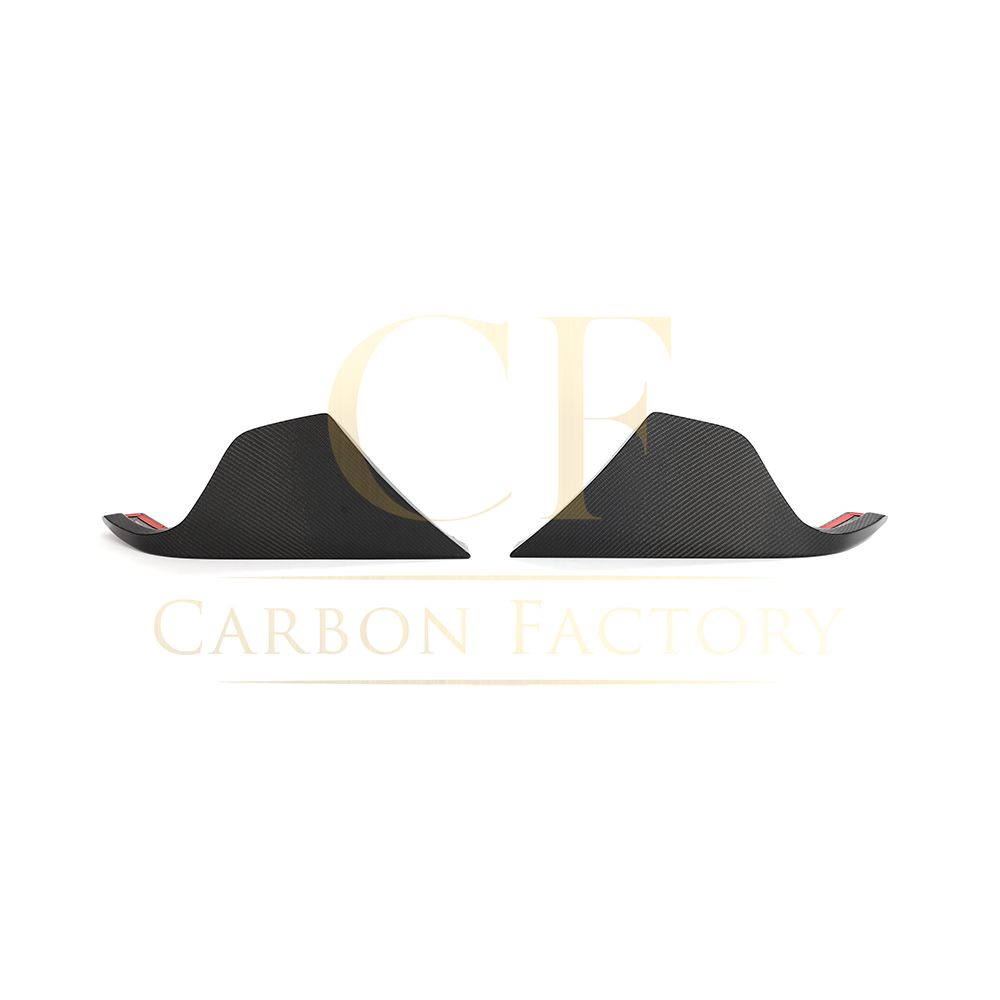 Carbon Fibre Rear Bumper Extensions for Toyota Supra A90 20-Present-Carbon Factory