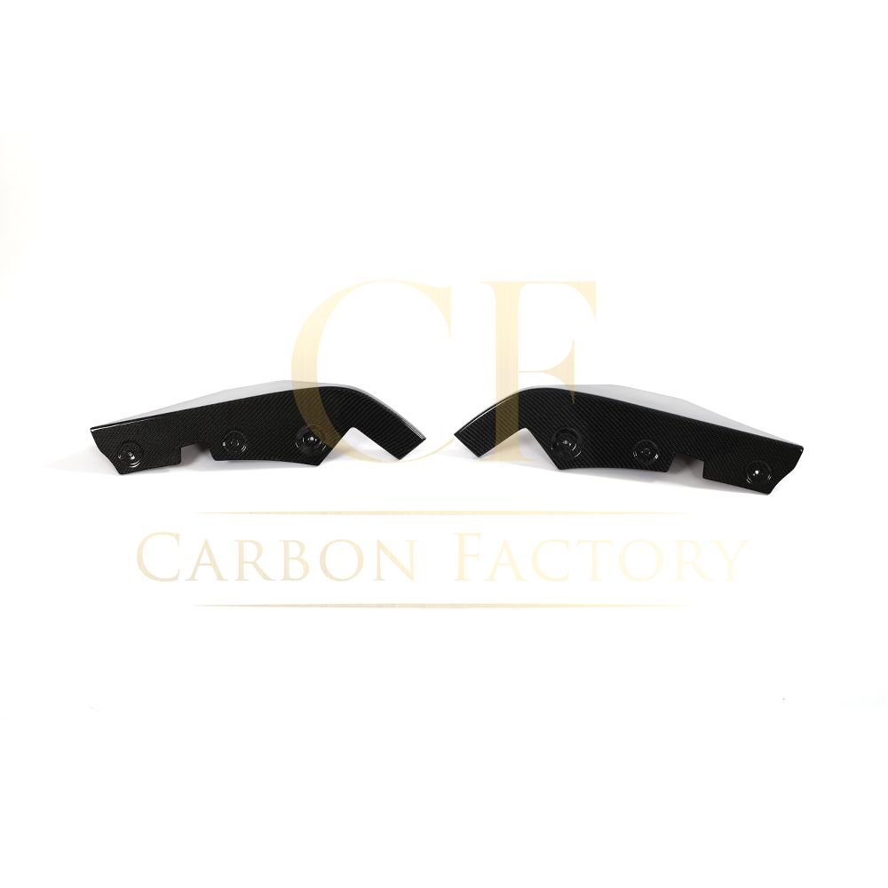 Carbon Fibre Rear Bumper Extensions for Toyota Supra A90 20-Present-Carbon Factory