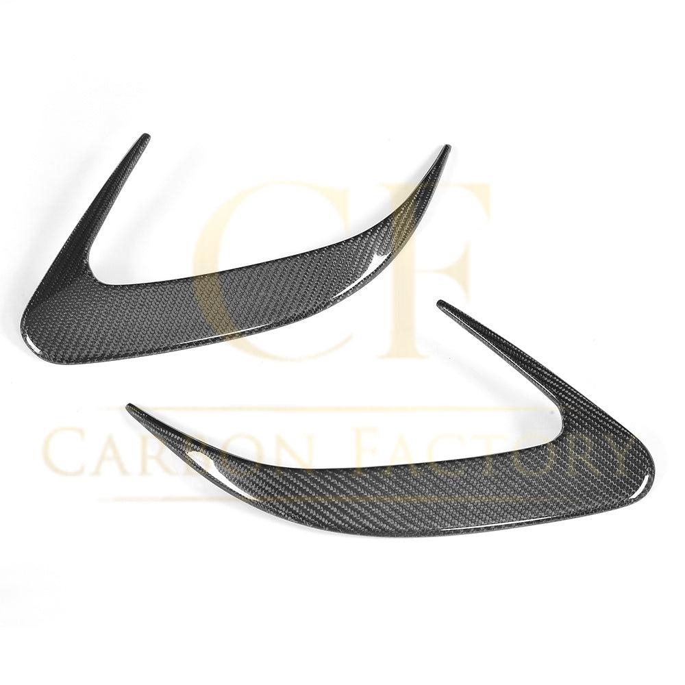 Carbon Fibre Rear Bumper Trim for Mercedes C218 CLS 15-18-Carbon Factory