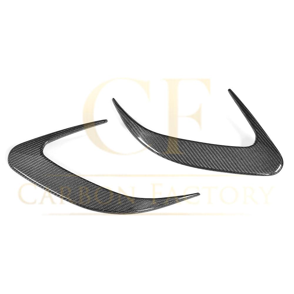 Carbon Fibre Rear Bumper Trim for Mercedes C218 CLS 15-18-Carbon Factory