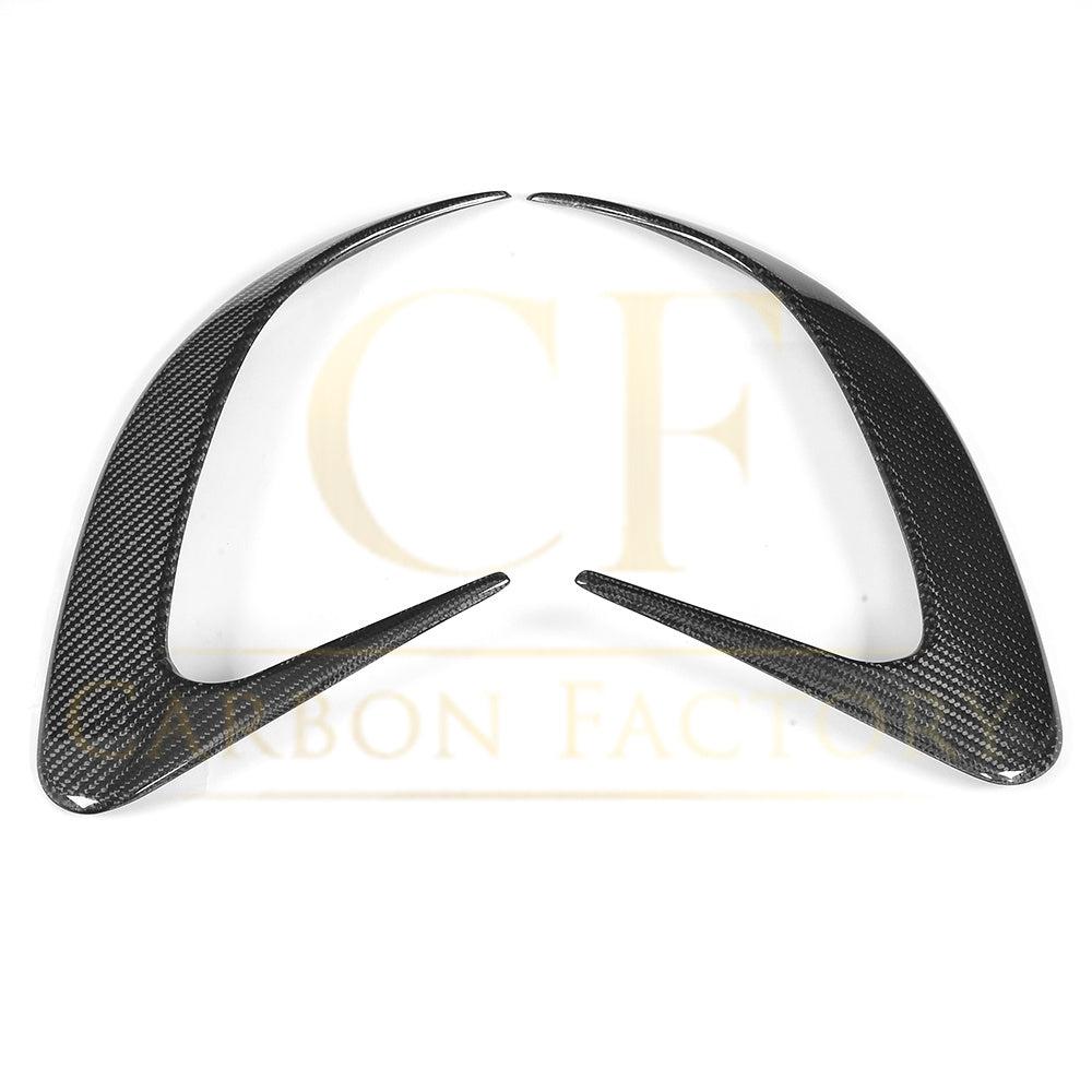 Carbon Fibre Rear Bumper Trim for Mercedes C218 CLS 15-18-Carbon Factory