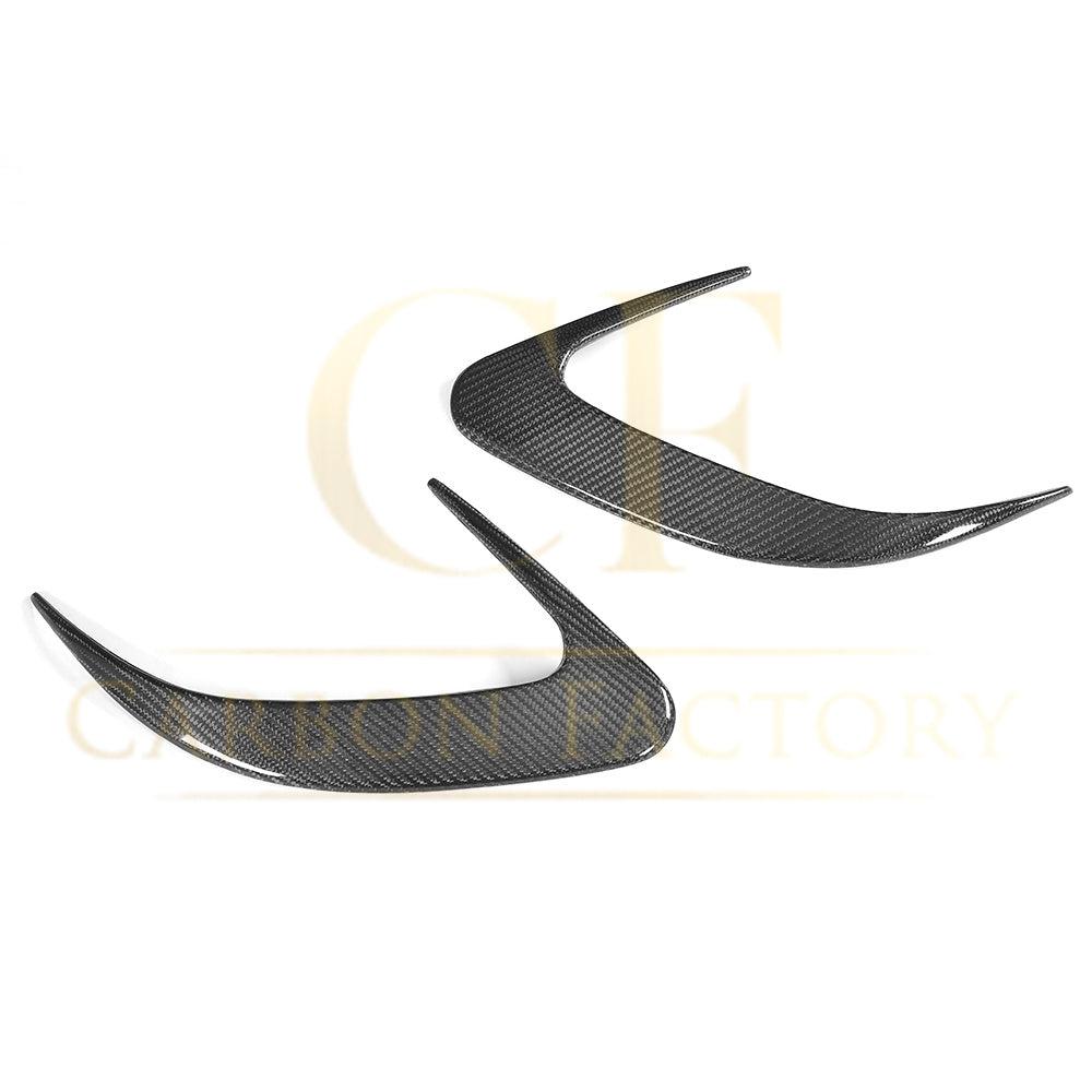 Carbon Fibre Rear Bumper Trim for Mercedes C218 CLS 15-18-Carbon Factory